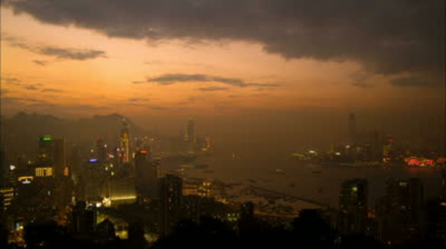 Hong Kong falls