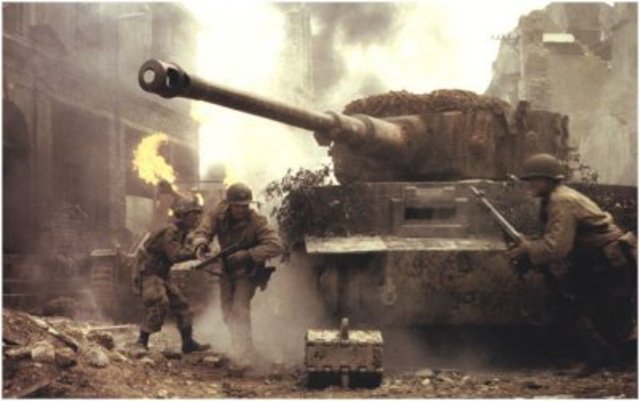 De Duitsers vallen nederland binnen