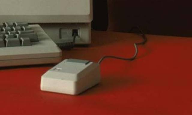 First computer featuring a mouse