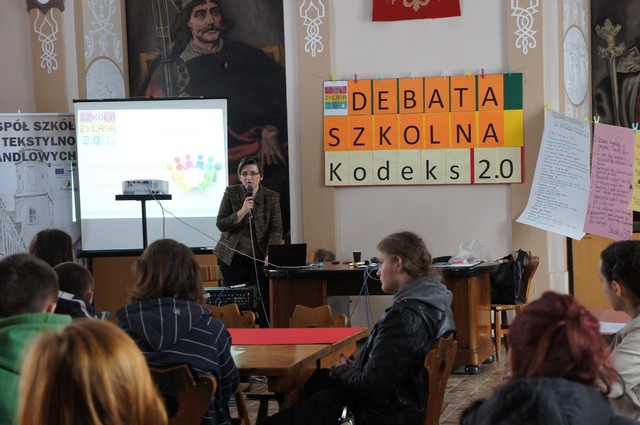 Szkolna debata "Kodeks 2.0"