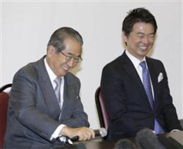 Shintaro Ishihara joined the Osaka Restoration Association