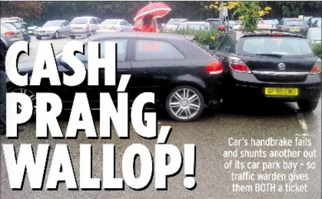 Worker's parking ticket woe