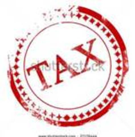 The tax stamp
