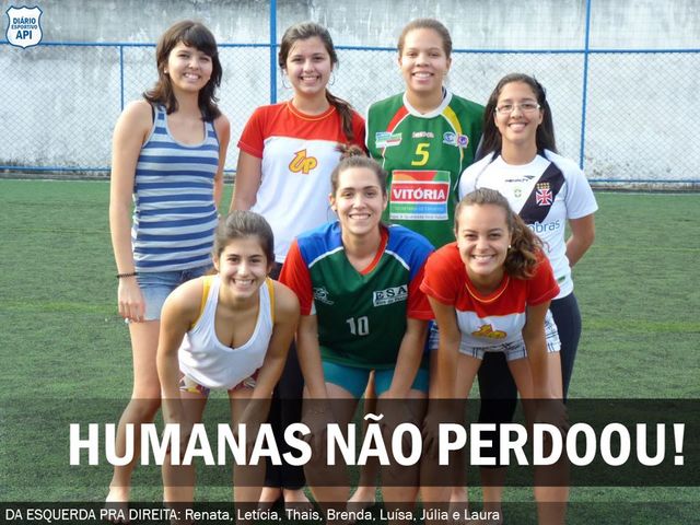 Humanas vence de 16x9 em estreia do feminino