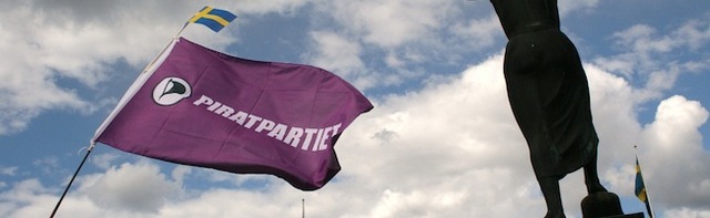 La Parti pirate suédois devient le troisième parti comptant le plus d'adhérent