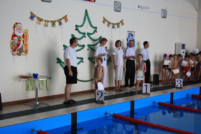 Новогоднее первенство по плаванию