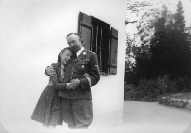 De dochter van Heinrich Himmler en Marga Boden geboren