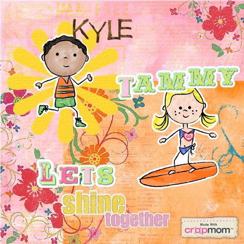 I made a Collage about  each other