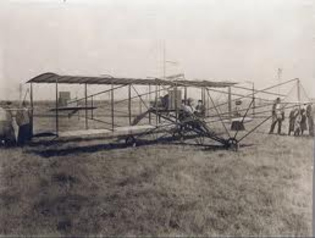 World event: The wright brothers fly the first airplane
