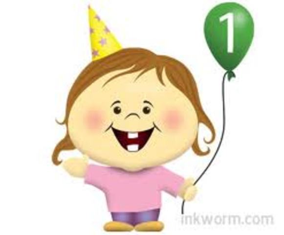 Mi primer cumpleaños
