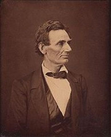 Abraham Lincoln is Elceted President