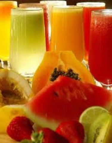 Jugos de fruta