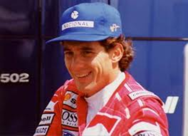 Ayrton Senna da Silva died.