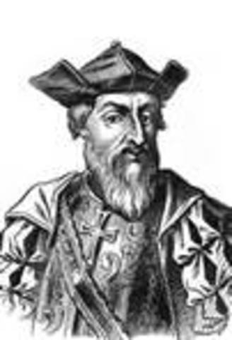 Vasco de Gama sails to India