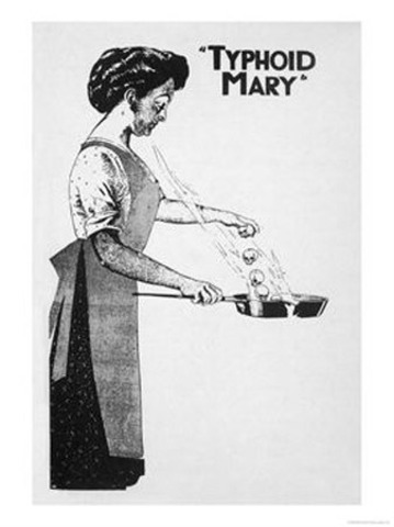 Typhoid Mary Found to Be a Carrier of Typhoid