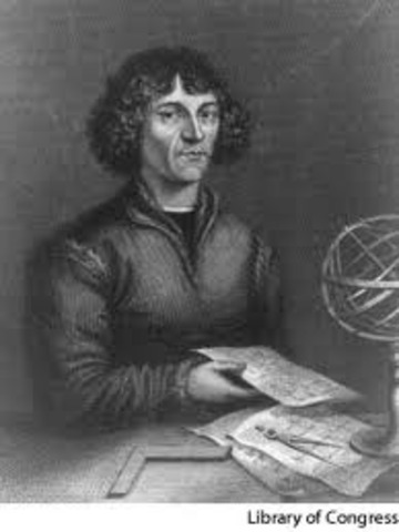 Nicolas Copernicus publishes On the Revolution of the Celestial Spheres