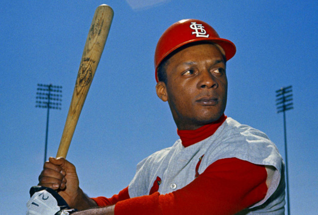 Curt Flood has best season.