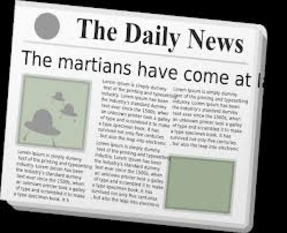 Newspaper clip invented