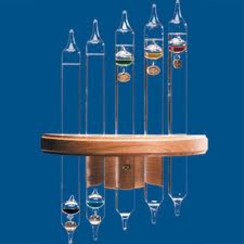 Galileo invents a thermometer