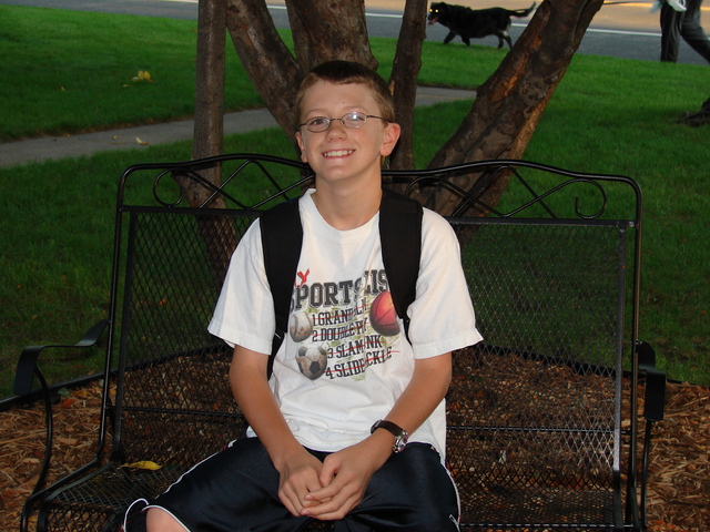 J'ai commencé  premier jour de secondaire