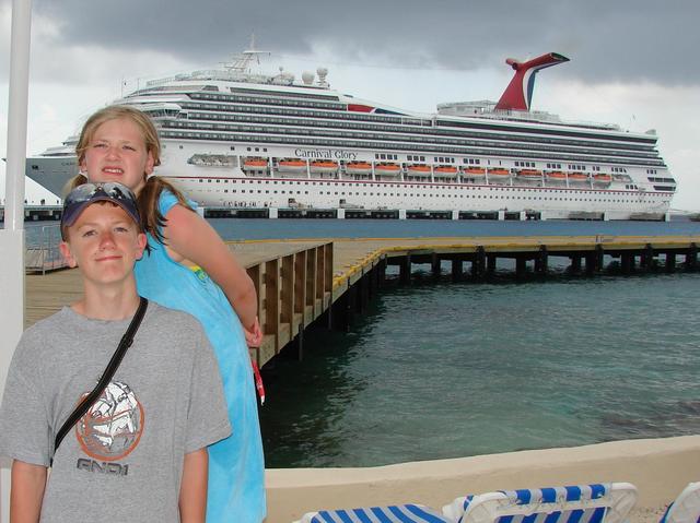 Je suis allé dans croisiere.