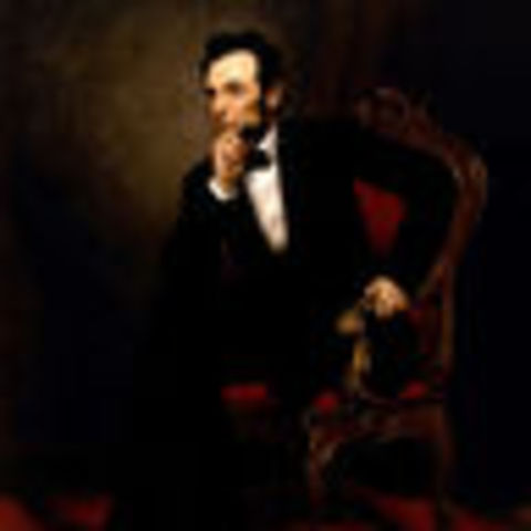 Elected 16th President of the United States.