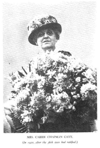 Carrie Chapman Catt Takes Over NAWSA