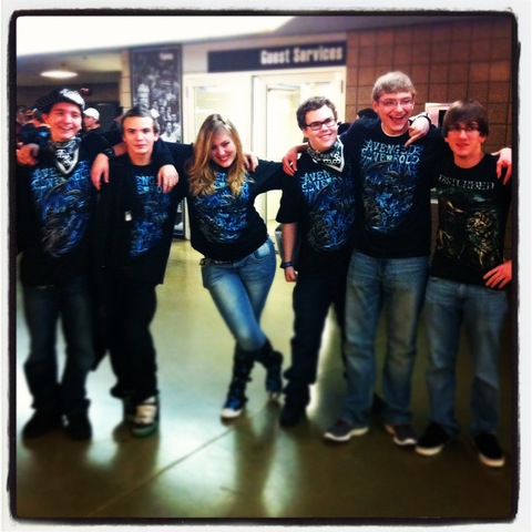 Je suis allée à un concert6 d' Avenged Sevenfold