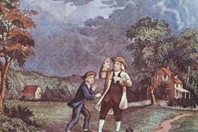 Expérience du cerf-volant de Benjamin Franklin