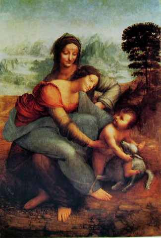 Sant'Anna, la Vergine, il Bambino