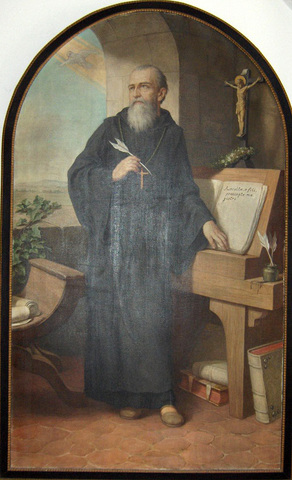 St Benedict creates the Benedictine rule