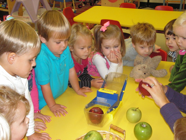 J'ai commencé l'école maternelle