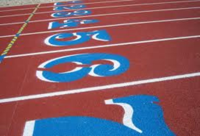 J'ai commencé faire de l'athlétisme