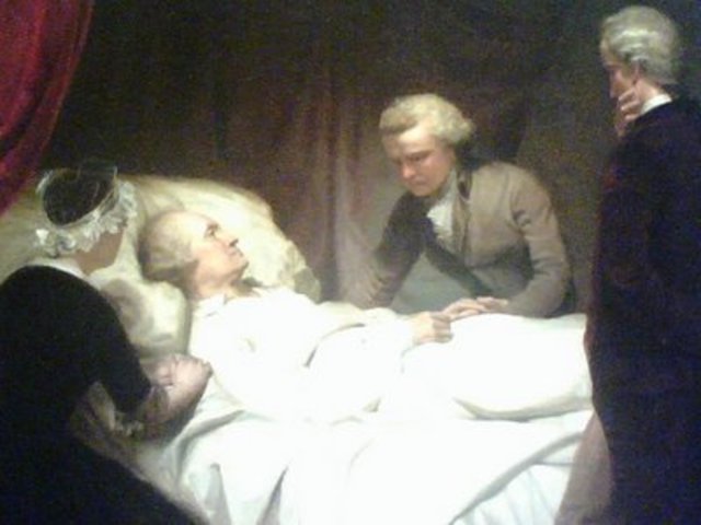George Washington dies