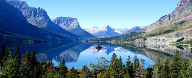 Je suis allé au Parc du Glacier