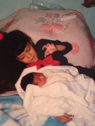 Nacimiento de mi hermana Angie