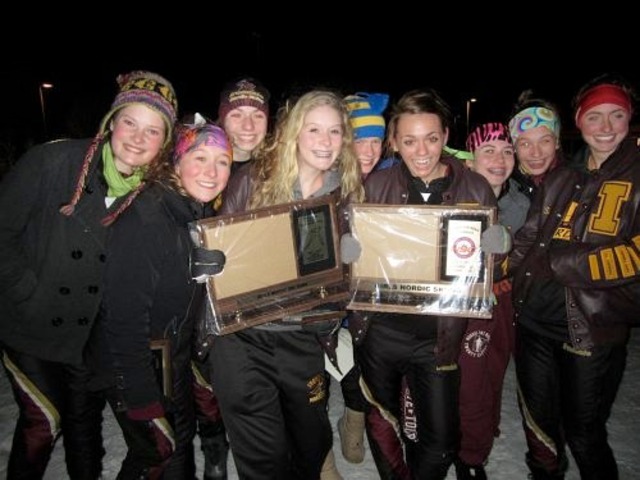 J'ai commencé le ski nordique.