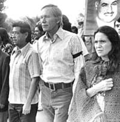 Cesar Chavez and Dolores Huerta