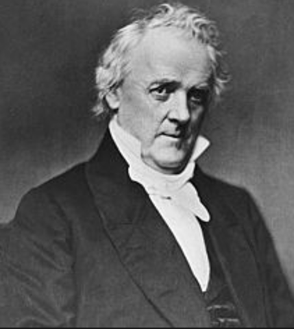 President Buchanan's stance