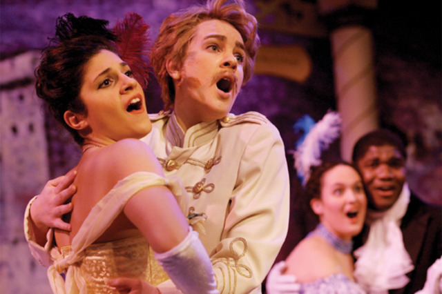 J'ai commencé les leçons vocals.