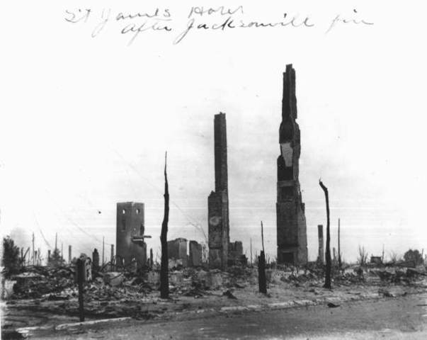 3:30 PM: The St. James and Windsor Hotels Burn Quickly.