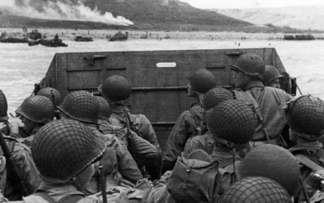 D-Day invasion of France at Normandy by Allies