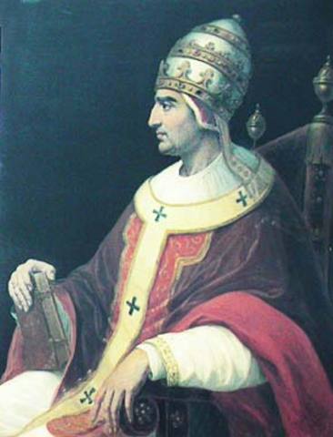 Pope Gregory XI moves Papacy to Rome