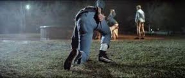 While Johnny and Pony are in the lot trouble comes