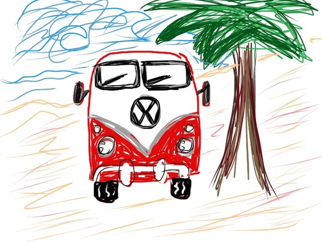 J'ai conduit à Belize