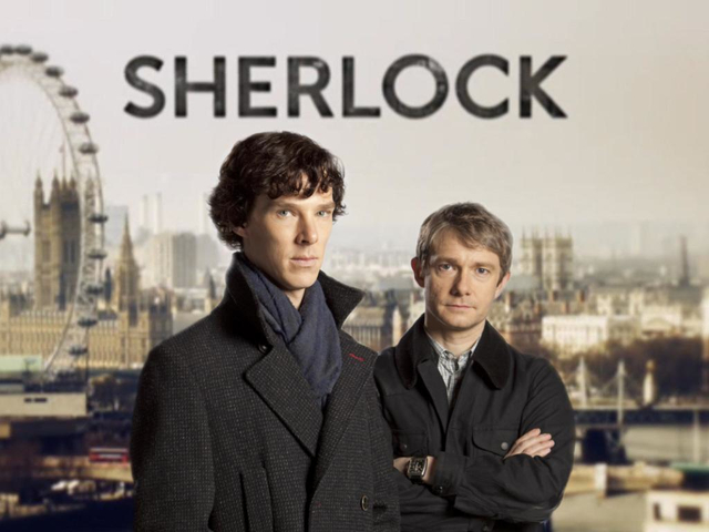 J'ai regardé Sherlock.
