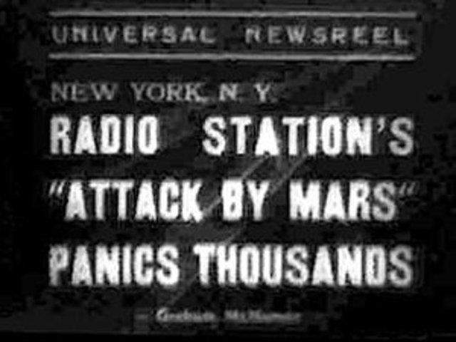 War of the Worlds Broadcast