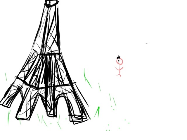 je suis allé aux Frances