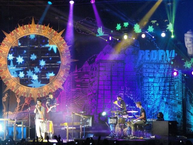 Je suis allée à mon première concert "Foster the People"