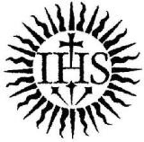 Founding of the society of Jesus by Ignaitus of Loyola